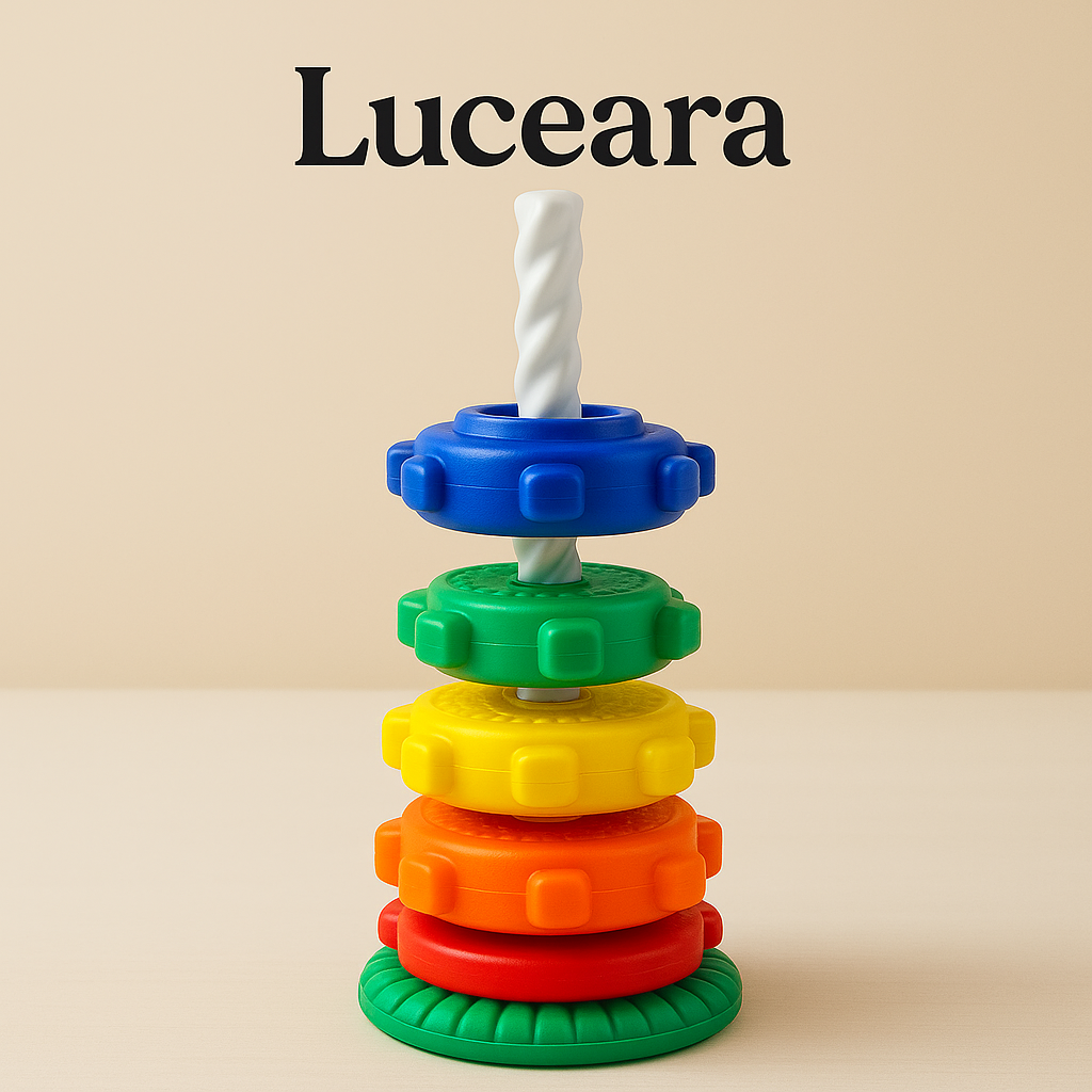 Luceara Regenboog Stapelringen