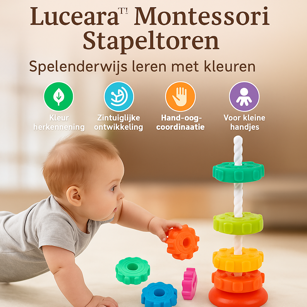 Luceara Regenboog Stapelringen